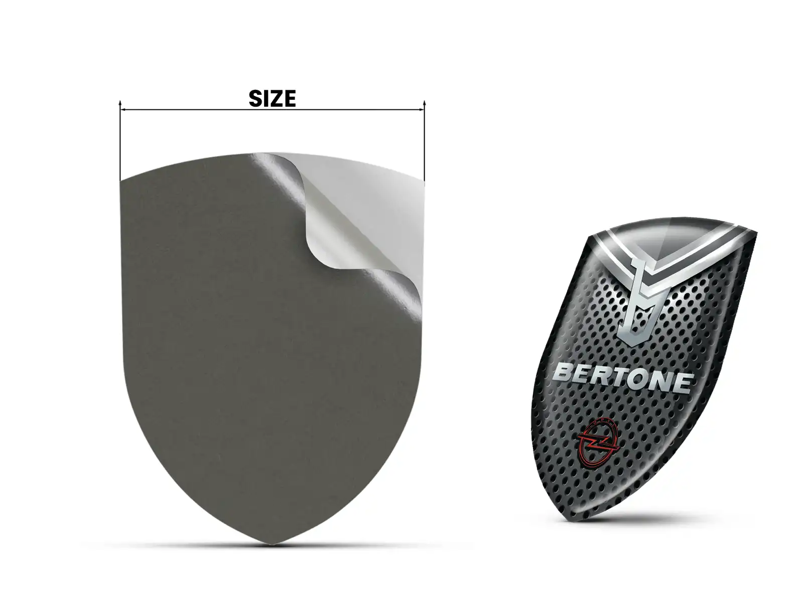 Bertone Autocollant Silicone Résistant Pro Haute Qualité